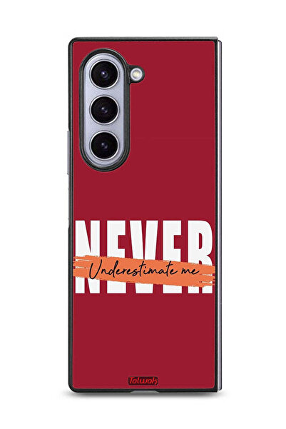 Tolwak غطاء حماية لهاتف Samsung Galaxy Z Fold6 لا تستهين بي أبدًا