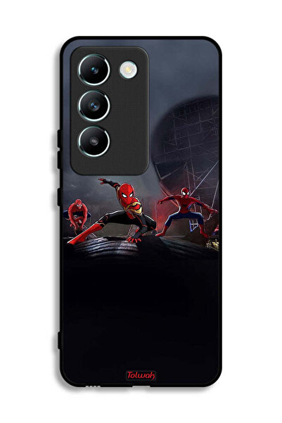 Tolwak Vivo Y100 4G Protective Case Cover Three Spiders