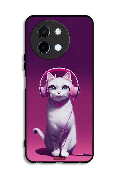 Tolwak Vivo Y38 5G Protective Case Cover Cute Kitten