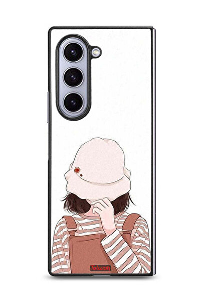 Tolwak غطاء حماية لهاتف سامسونج جالاكسي زد فولد 6 بغطاء إخفاء الوجه بالقبعة