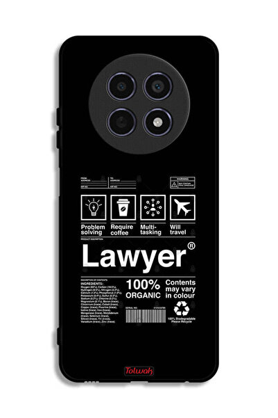 Tolwak Realme 12 5G Protective Case Cover Lawyer Sticker
