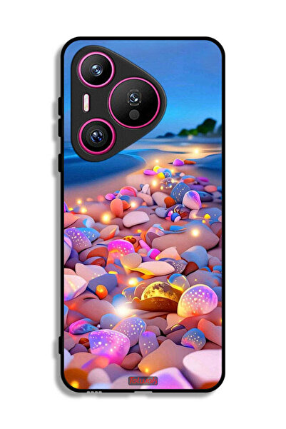 Tolwak غطاء حماية لهاتف هواوي بيورا 70 برسومات حجرية