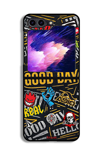 Tolwak غطاء حماية لهاتف Samsung Galaxy Z Flip6 - Good Day