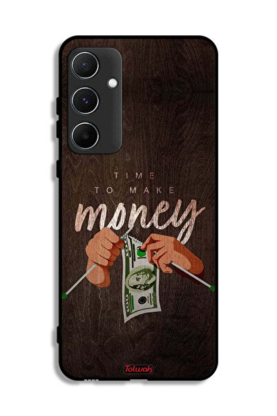 Tolwak غطاء حماية لهاتف Samsung Galaxy A55 5G حان وقت جني الأموال