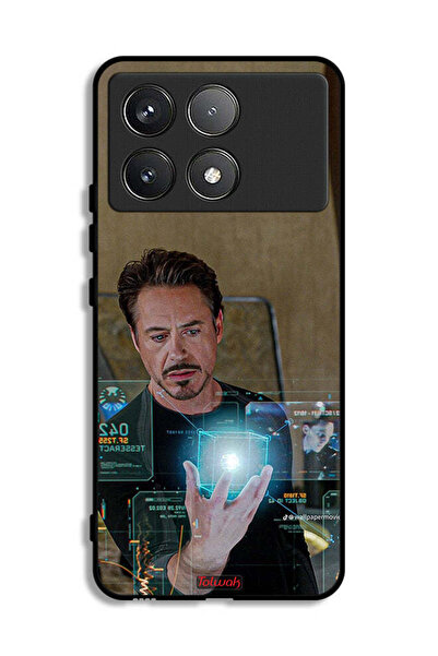 Tolwak غطاء حماية شاومي بوكو F6 برو، الرجل الحديدي