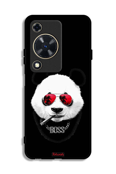 Tolwak غطاء حماية لهاتف هواوي إنجوي 70 بتصميم بوس باندا