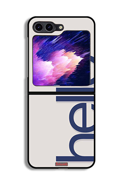 Tolwak غطاء حماية لهاتف Samsung Galaxy Z Flip6 - مرحباً