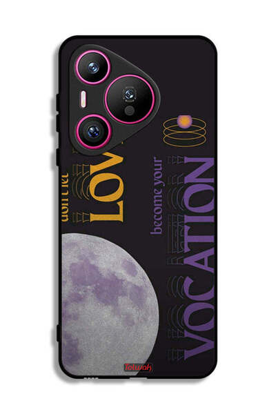 Tolwak غطاء حماية لهاتف هواوي بيورا 70 لا تدع الحب يصبح مهنتك