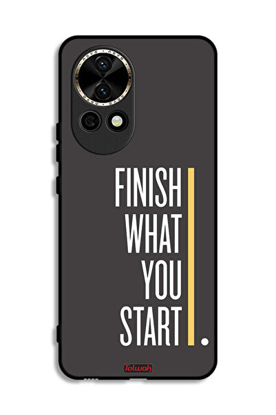 Tolwak Huawei nova 12 5G Protective Case Cover Finish What You Start