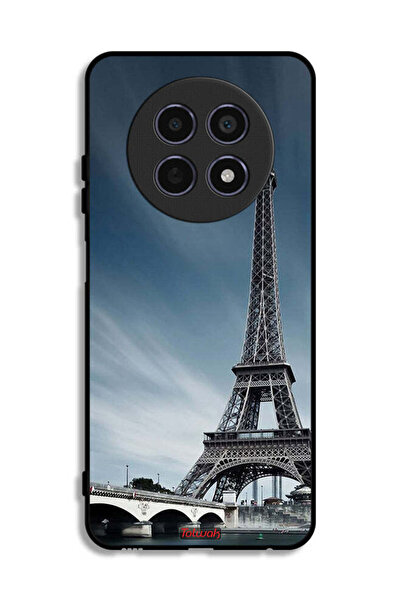 Tolwak غطاء حماية لهاتف Realme 12x 5G بتصميم برج إيفل