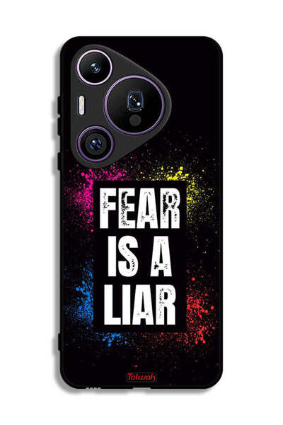 Tolwak غطاء حماية لهاتف هواوي بيورا 70 برو - الخوف كاذب