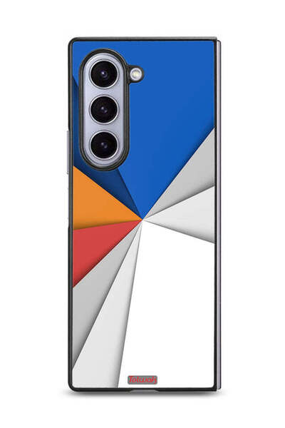 Tolwak غطاء حماية لهاتف Samsung Galaxy Z Fold6 مصنوع من مادة فنية تجريدية