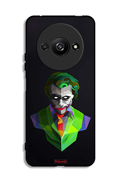 Tolwak Xiaomi Redmi A3 4G Protective Case Cover Joker Abstract Art