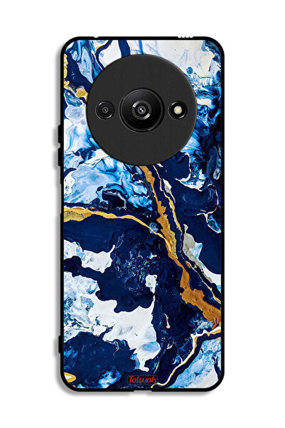 Tolwak Xiaomi Redmi A3 4G Protective Case Cover Glitch Texture Art