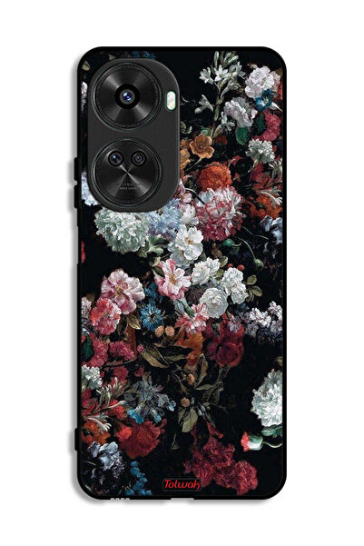 Tolwak غطاء حماية لهاتف هواوي نوفا 11 SE بنقشة ورود عتيقة