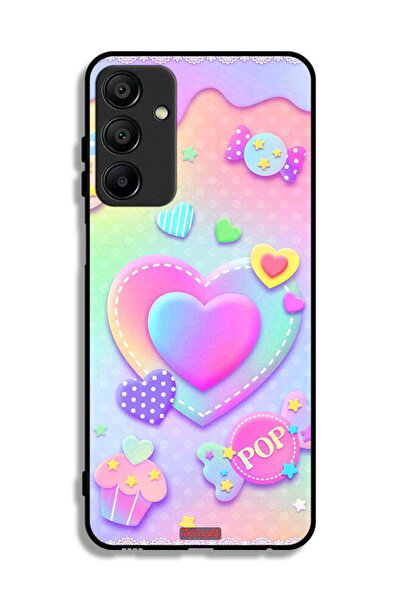 Tolwak غطاء حماية لهاتف Samsung Galaxy A15 بتصميم قلوب البوب