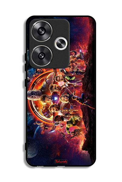 Tolwak Xiaomi Poco F6 5G Protective Case Cover Avengers