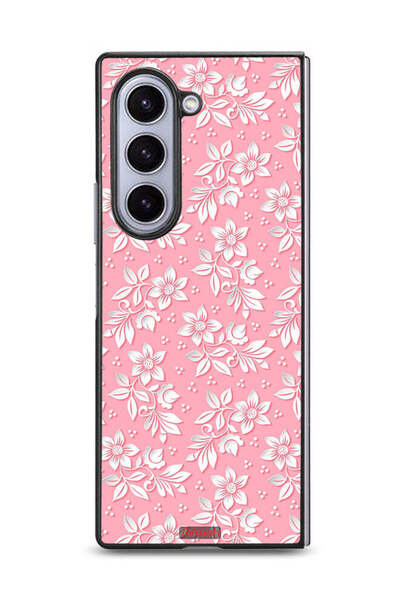 Tolwak غطاء حماية لهاتف سامسونج جالاكسي زد فولد 6 بنمط خلفية زهور