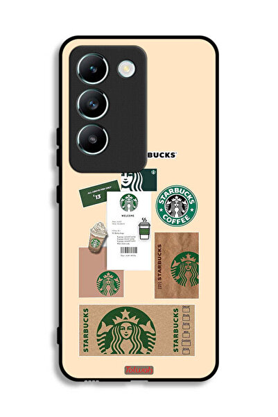 Tolwak غطاء حماية لهاتف Vivo V30 Lite 4G بلون القهوة