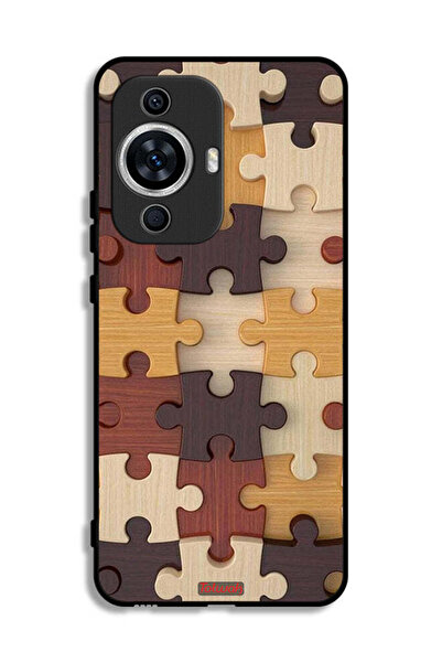 Tolwak غطاء حماية لهاتف هواوي نوفا 12 لايت بنمط خشبي