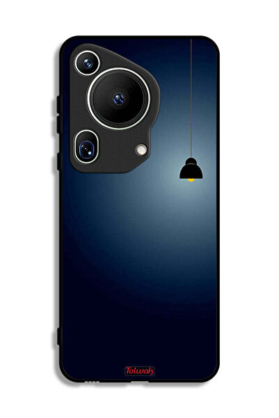 Tolwak غطاء حماية لهاتف هواوي بيورا 70 ألترا بتصميم فني معلق بإضاءة