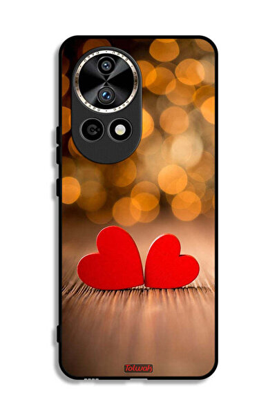 Tolwak Huawei nova 12 Ultra 5G Protective Case Cover Two Beautiful Hearts