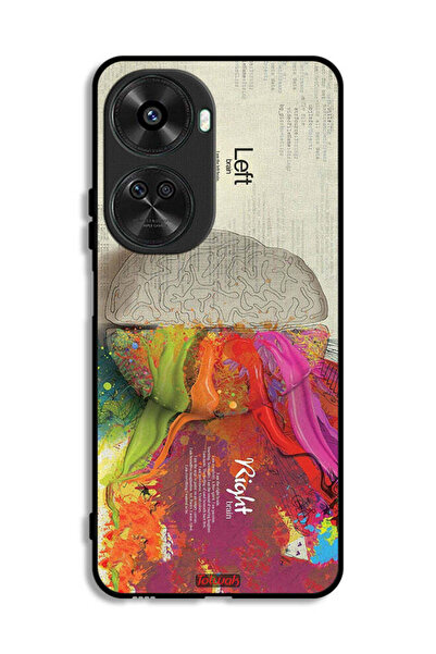 Tolwak غطاء حماية لهاتف هواوي نوفا 11 SE بتصميم تجريدي لعلم الدماغ