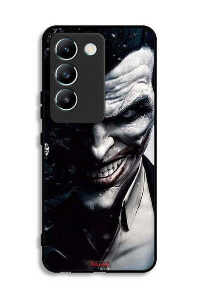 Tolwak غطاء حماية لهاتف Vivo V30 Lite 4G بتصميم نصف وجه جوكر