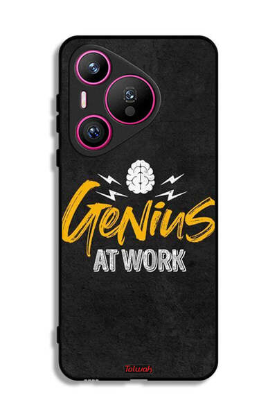 Tolwak غطاء حماية لهاتف هواوي بيورا 70 - جينيوس آت وورك