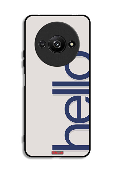 Tolwak Xiaomi Redmi A3 4G Protective Case Cover Hello