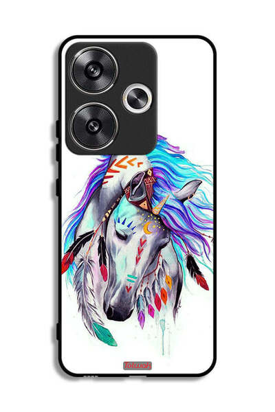 Tolwak Xiaomi Poco F6 5G Protective Case Cover Horse