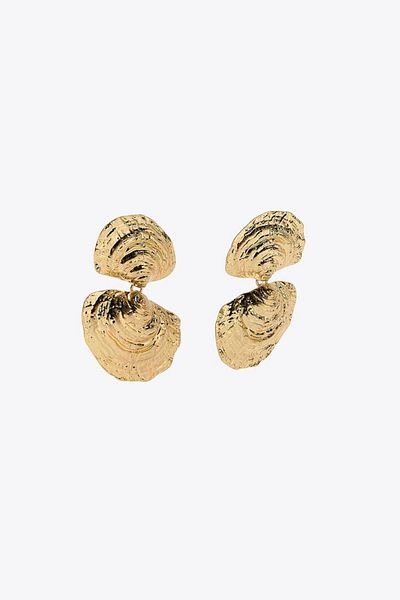 yucelique Zra Beach Collection Design Viral Dangle Fish Earrings