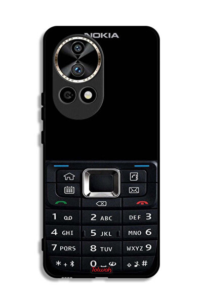 Tolwak Huawei nova 12 Ultra 5G Protective Case Cover Old Phone Pattern