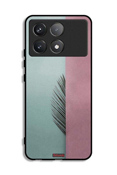 Tolwak غطاء حماية لهاتف شاومي بوكو F6 برو - نصف أوراق