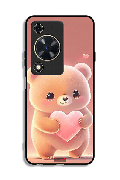 Tolwak غطاء حماية لهاتف هواوي إنجوي 70 بتصميم باندا صغير لطيف يحمل قلبًا