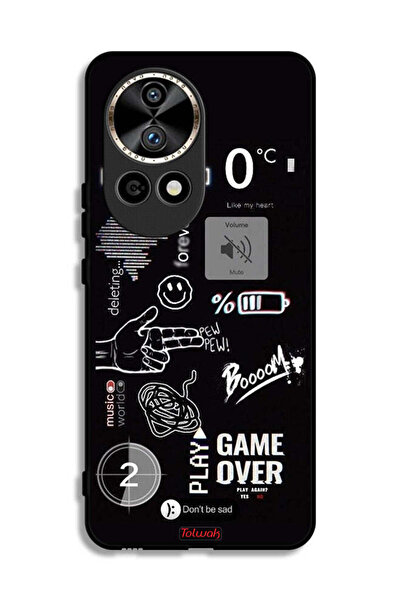 Tolwak غطاء حماية لهاتف هواوي نوفا 12 برو 5G لعبة انتهت بيو بيو