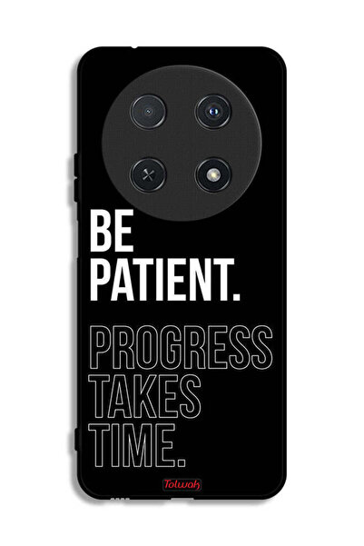 Tolwak غطاء حماية لهاتف هواوي نوفا 12i كن صبورًا فالتقدم يستغرق وقتًا