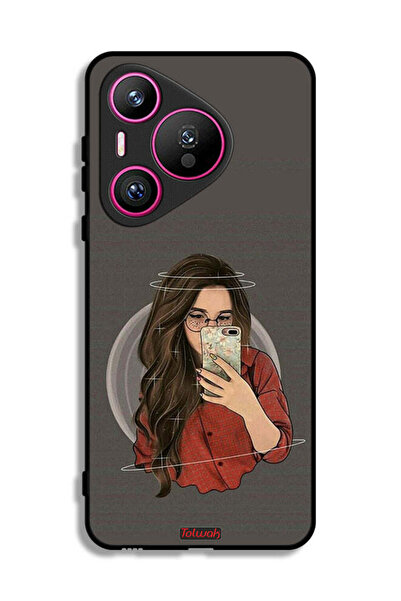 Tolwak غطاء حماية لهاتف هواوي بيورا 70 لالتقاط صور سيلفي