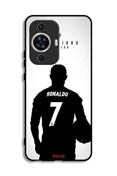 Tolwak غطاء حماية لهاتف هواوي نوفا 12 لايت بقناع كريستيانو رونالدو