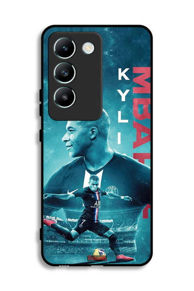 Tolwak غطاء حماية لهاتف Vivo V30 Lite 4G مع ملصق Mbappé