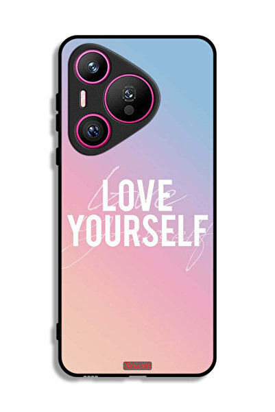 Tolwak غطاء حماية لهاتف هواوي بيورا 70 - أحب نفسك