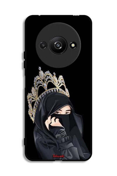 Tolwak غطاء حماية لهاتف Xiaomi Redmi A3 4G بتصميم فتاة الملكة