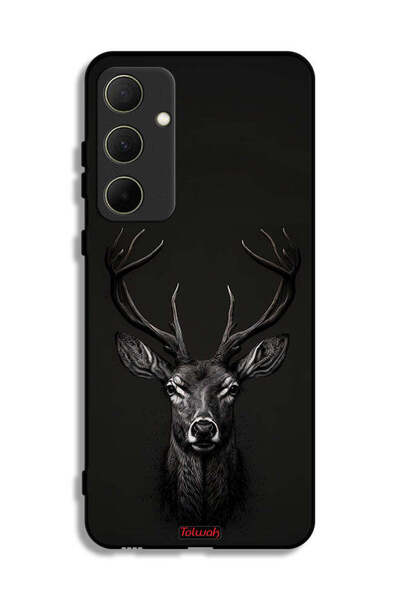 Tolwak غطاء حماية لهاتف Samsung Galaxy A35 5G برسومات غزال رقمية