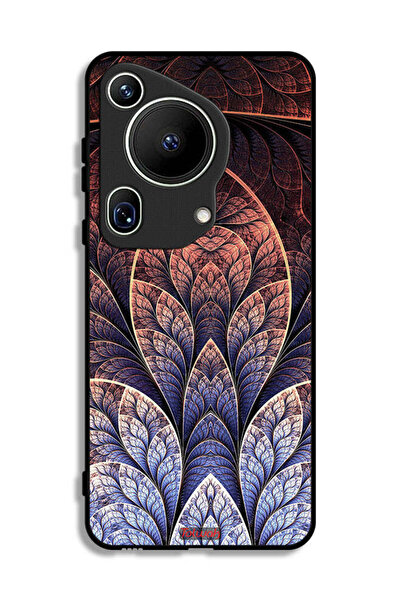 Tolwak غطاء حماية فائق من هواوي بيورا 70 بتصميم زهور كسورية تجريدية