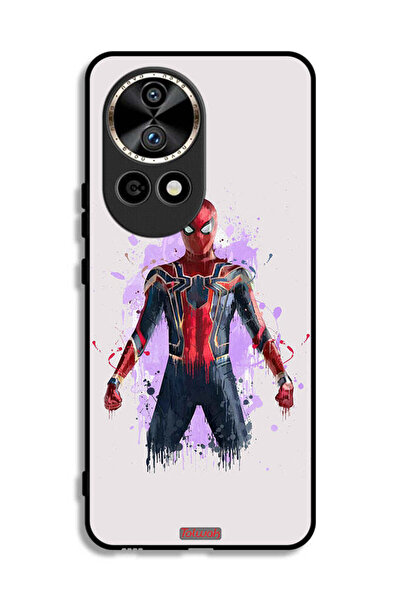 Tolwak غطاء حماية لهاتف هواوي نوفا 12 برو 5G بتصميم العنكبوت الحديدي