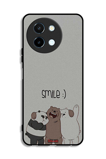 Tolwak Vivo Y38 5G Protective Case Cover Friends Smile