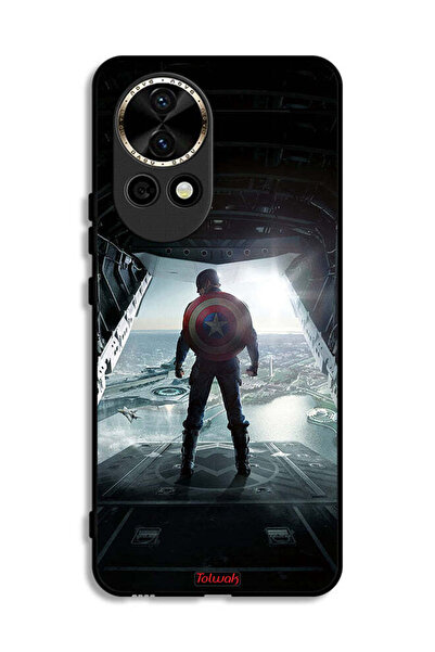 Tolwak Huawei nova 12 5G Protective Case Cover Portrait Display Captain America
