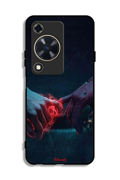 Tolwak غطاء حماية لهاتف هواوي إنجوي 70 - يدين محترقتين