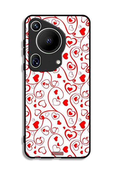 Tolwak غطاء حماية لهاتف هواوي بيورا 70 ألترا بنقشة قلوب