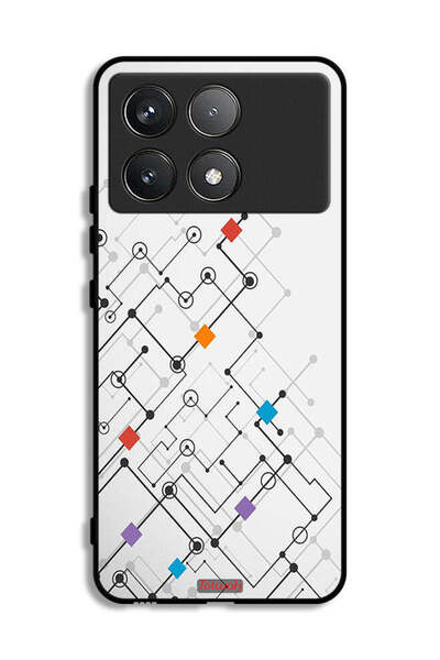 Tolwak غطاء حماية لهاتف Xiaomi Redmi K70 Pro مع موصلات